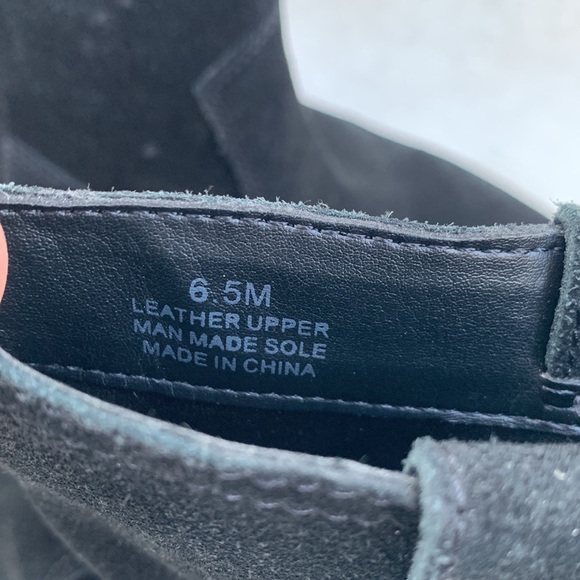 Rebecca Minkoff Chasidy Black Suede Pull On Booties Ankle Boots - Picture 7 of 11